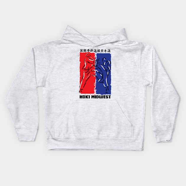 HDKI Midwest kumite Kids Hoodie by HDKI Midwest